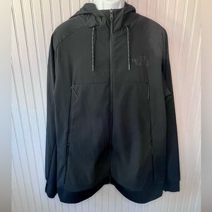 THE NORTH FACE BLACK JACKET WITH HOOD - SIZE XL